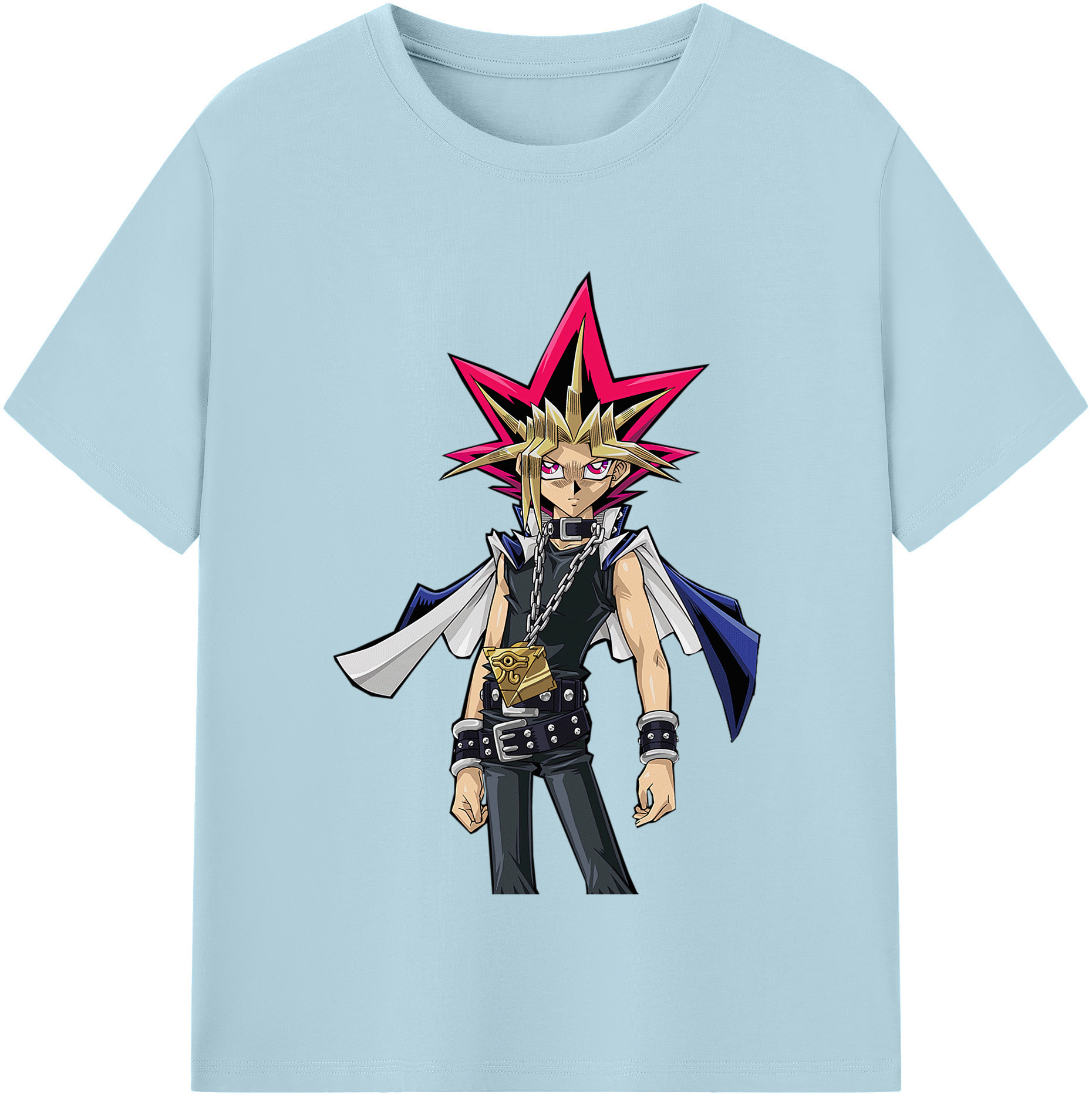 （画像用） 遊☆戯☆王 Yu-Gi-Oh! 綿100％半袖Tシャツ（フロントプリント）